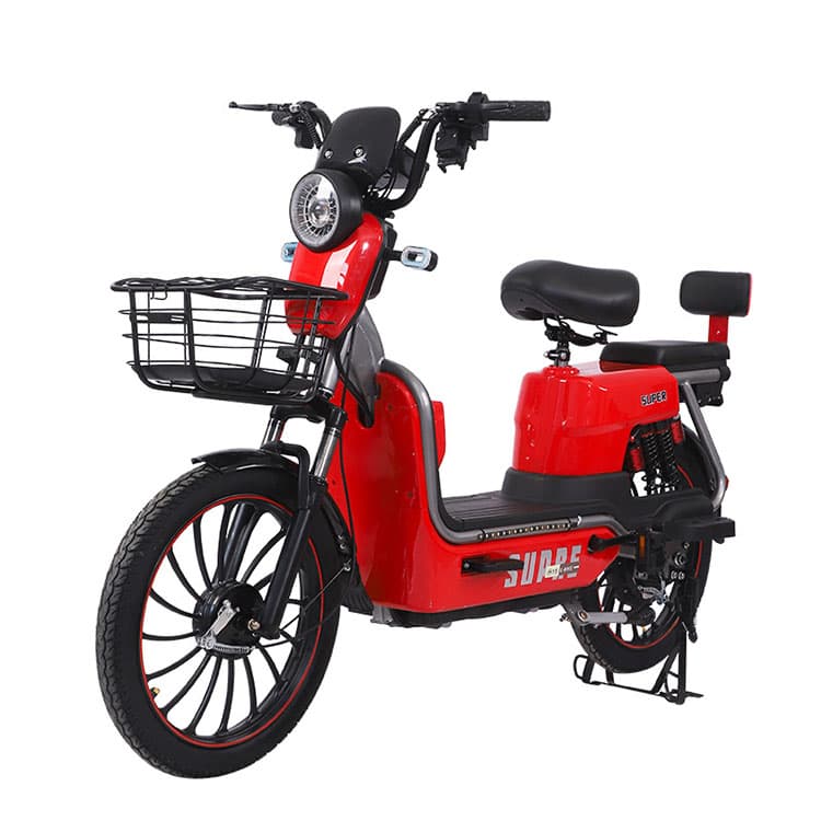 Light Weight Big Wheeler Electric Bike 350W Lead Acid Battery JY04